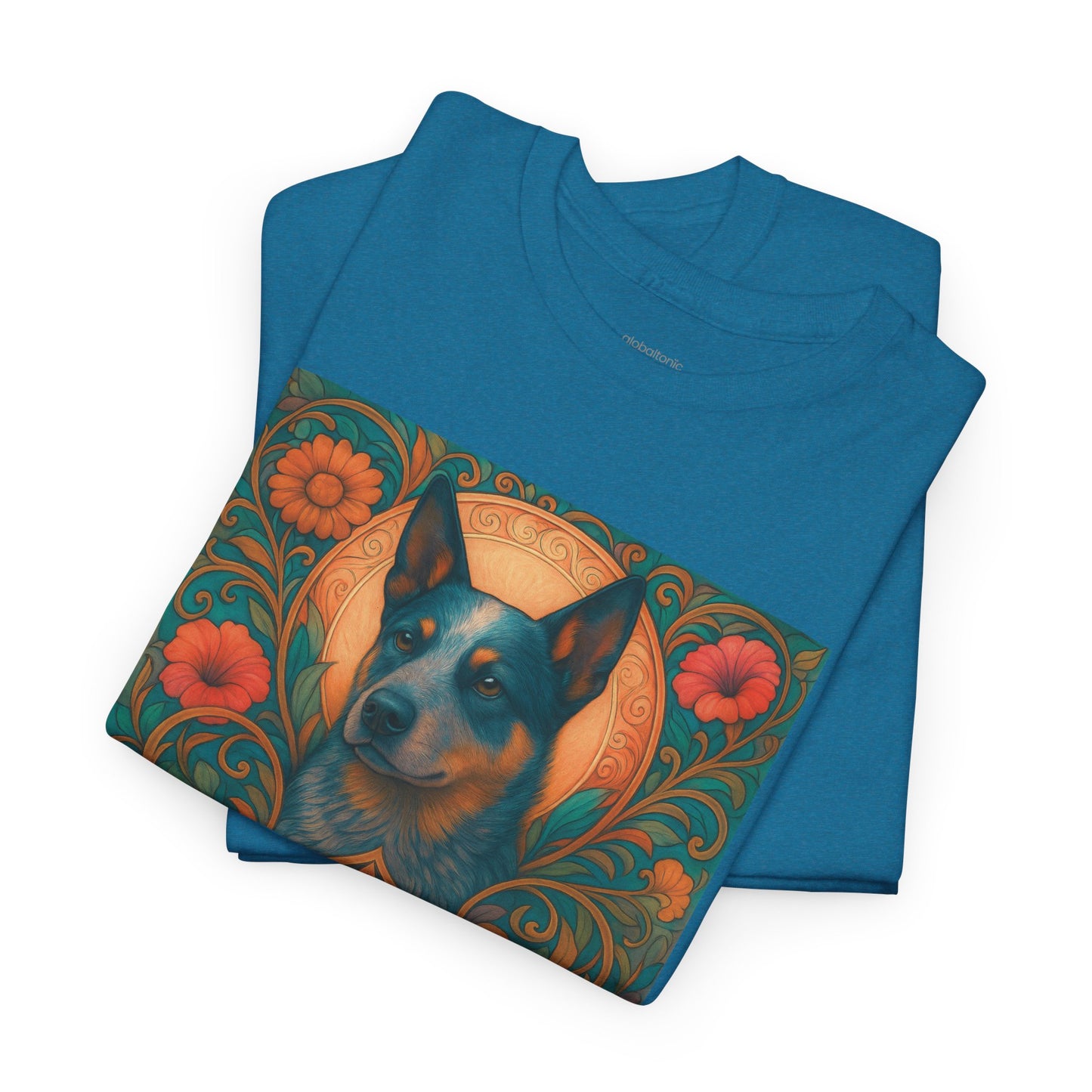 Australian Blue Heeler Vintage Graphic T-Shirt – Unisex Cotton Tee for Dog Lovers
