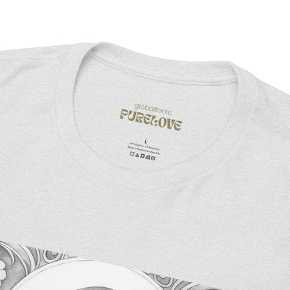 Borzoi Vintage Unisex Cotton Tee for Dog Lovers (Black & White)