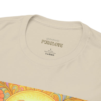 Staffy Tan Vintage Graphic T-Shirt – Unisex Cotton Tee for Dog Lovers