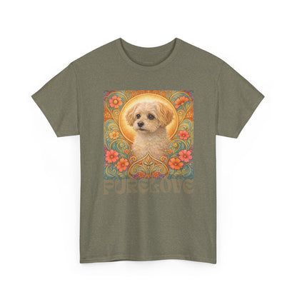 Foxypoo (Foodle) Vintage Graphic T-Shirt – Unisex Cotton Tee for Dog Lovers