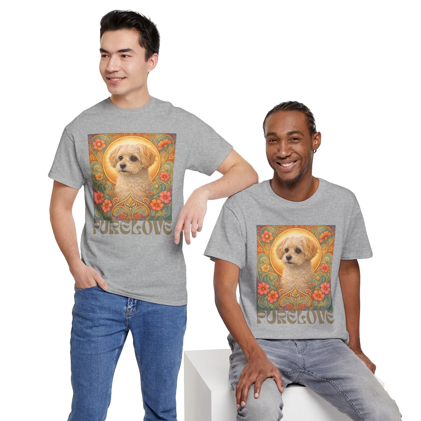 Foxypoo (Foodle) Vintage Graphic T-Shirt – Unisex Cotton Tee for Dog Lovers