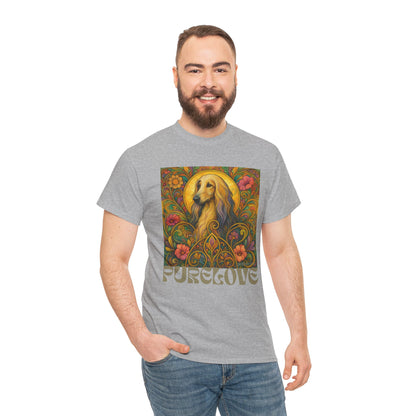 Afghan Vintage Graphic T-Shirt – Unisex Cotton Tee for Dog Lovers