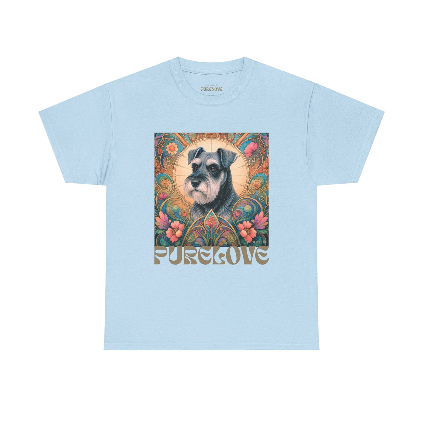 Schnauzer Vintage Graphic T-Shirt – Unisex Cotton Tee for Dog Lovers