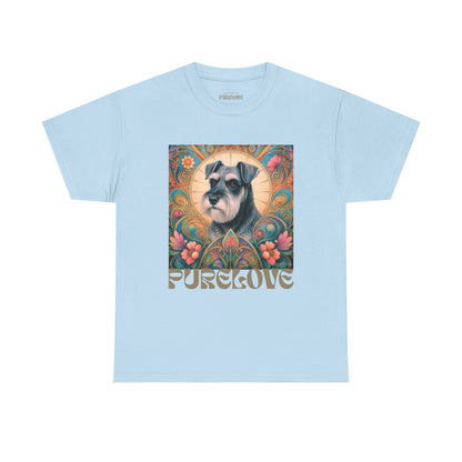 Schnauzer Vintage Graphic T-Shirt – Unisex Cotton Tee for Dog Lovers