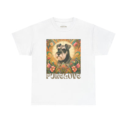 Schnauzer Vintage Graphic T-Shirt – Unisex Cotton Tee for Dog Lovers