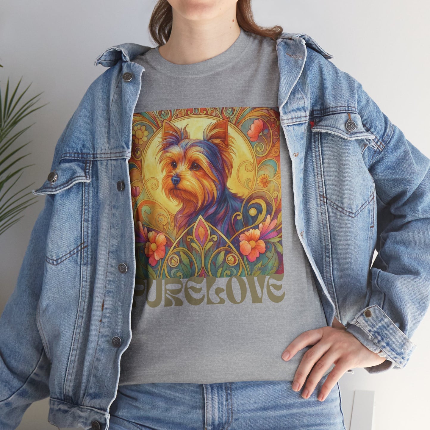 Australian Terrier Vintage Graphic T-Shirt – Unisex Cotton Tee for Dog Lovers