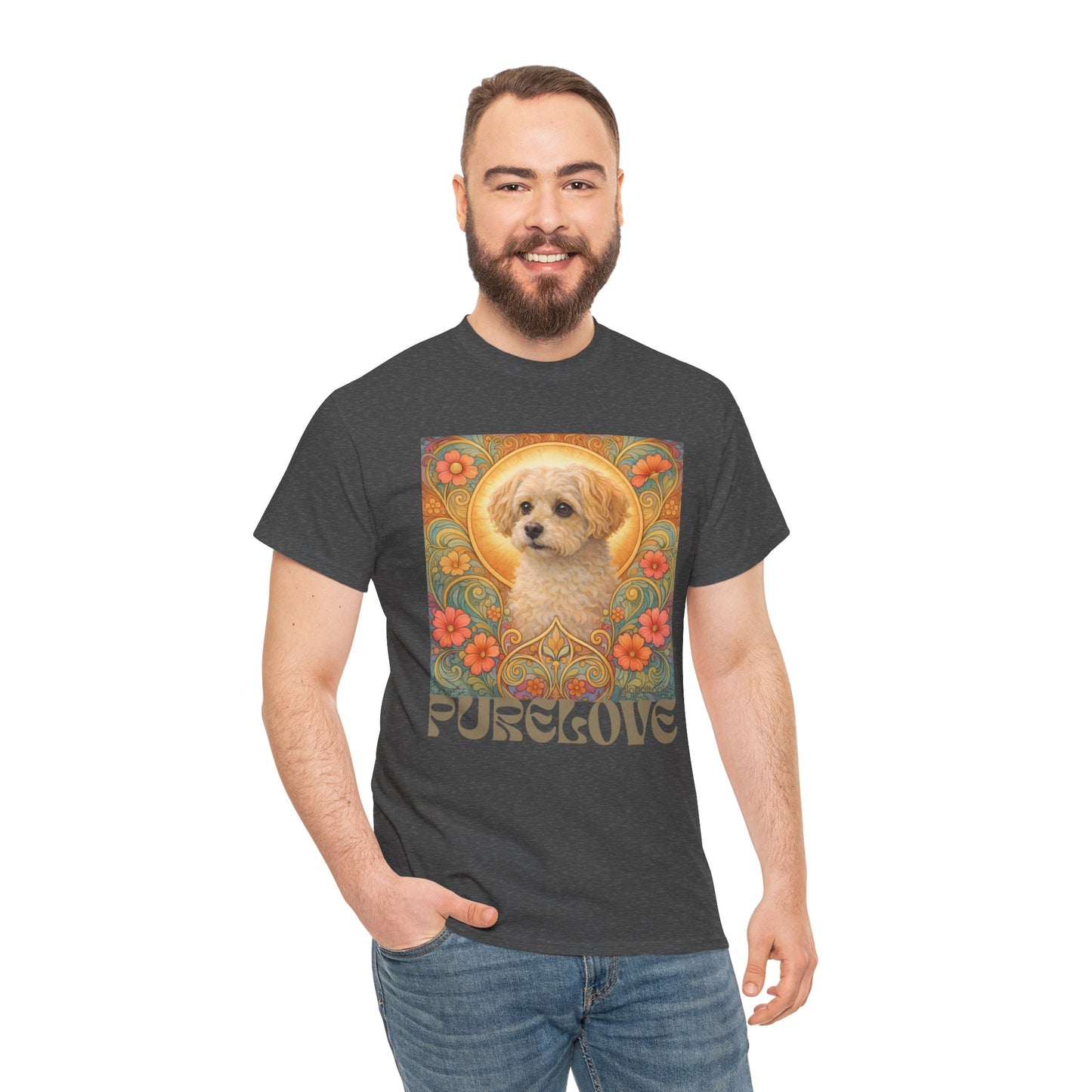 Foxypoo (Foodle) Vintage Graphic T-Shirt – Unisex Cotton Tee for Dog Lovers