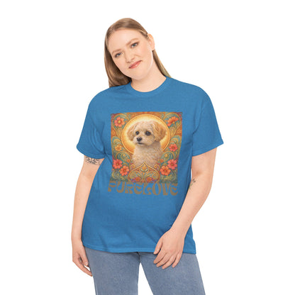 Foxypoo (Foodle) Vintage Graphic T-Shirt – Unisex Cotton Tee for Dog Lovers