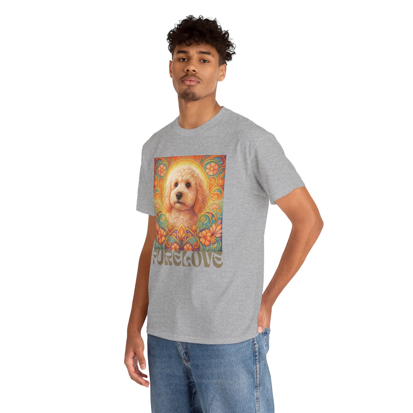 Goldendoodle (Groodle) Vintage Graphic T-Shirt – Unisex Cotton Tee for Dog Lovers