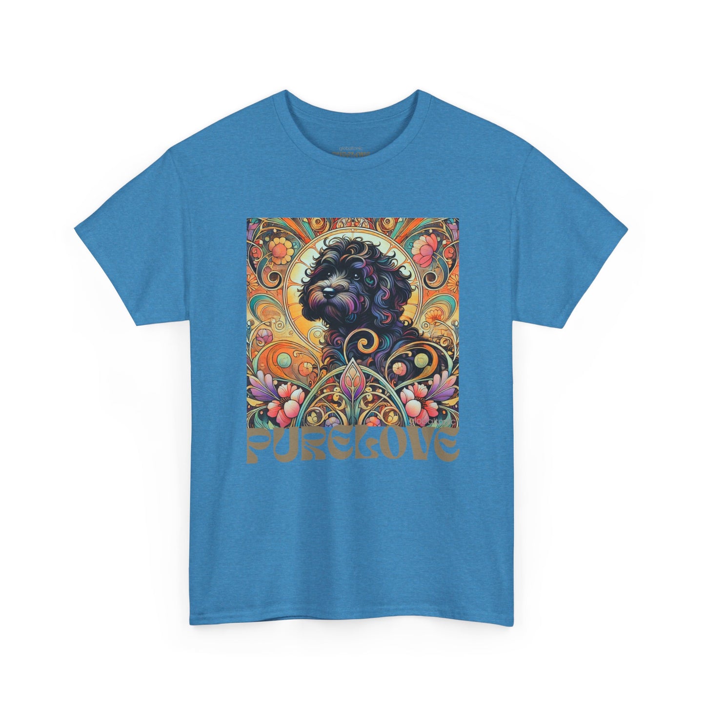 Black Cavapoo (Cavoodle) Vintage Graphic T-Shirt – Unisex Cotton Tee for Dog Lovers