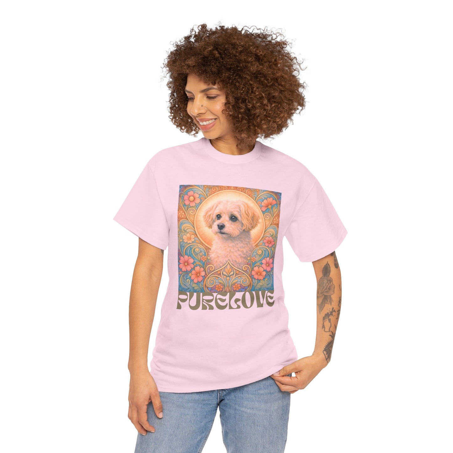 Foxypoo (Foodle) Vintage Graphic T-Shirt – Unisex Cotton Tee for Dog Lovers