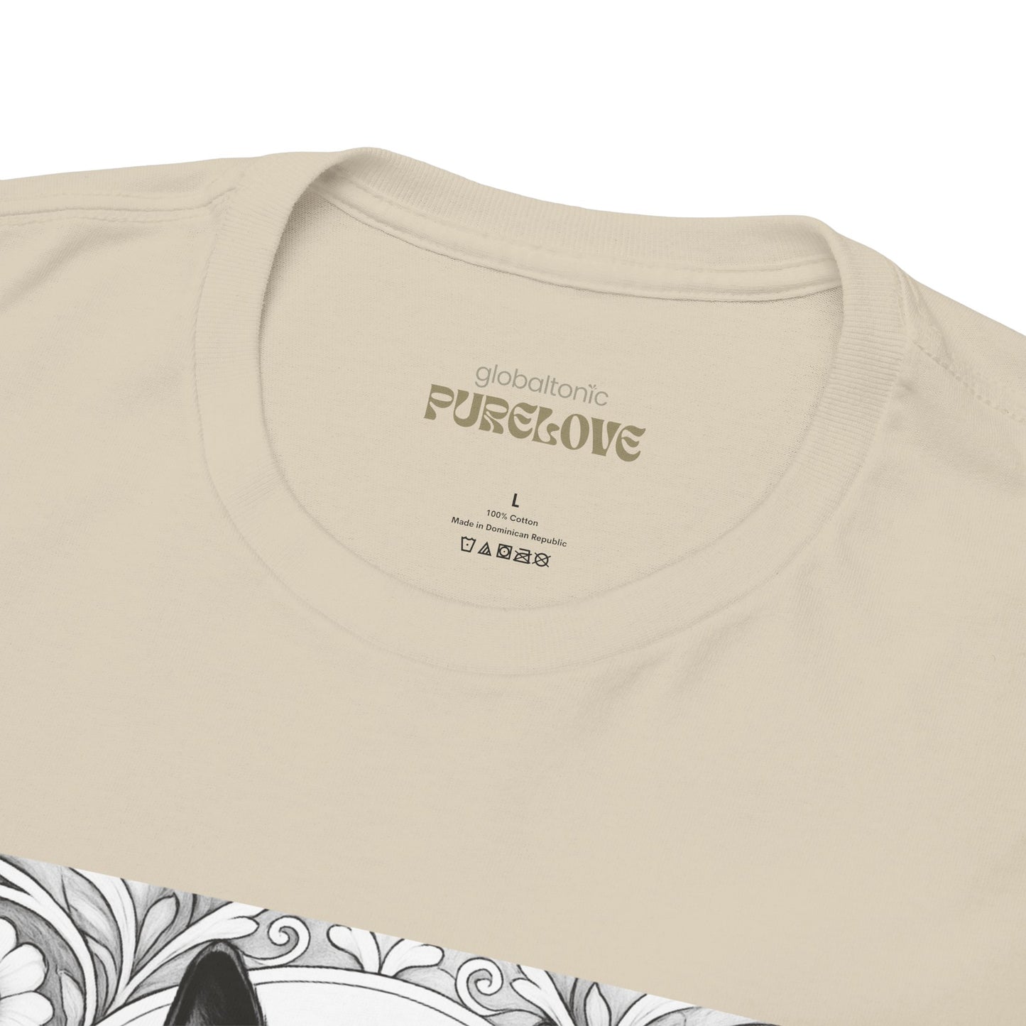 Kelpie Black Vintage Unisex Cotton Tee for Dog Lovers (Black & White)