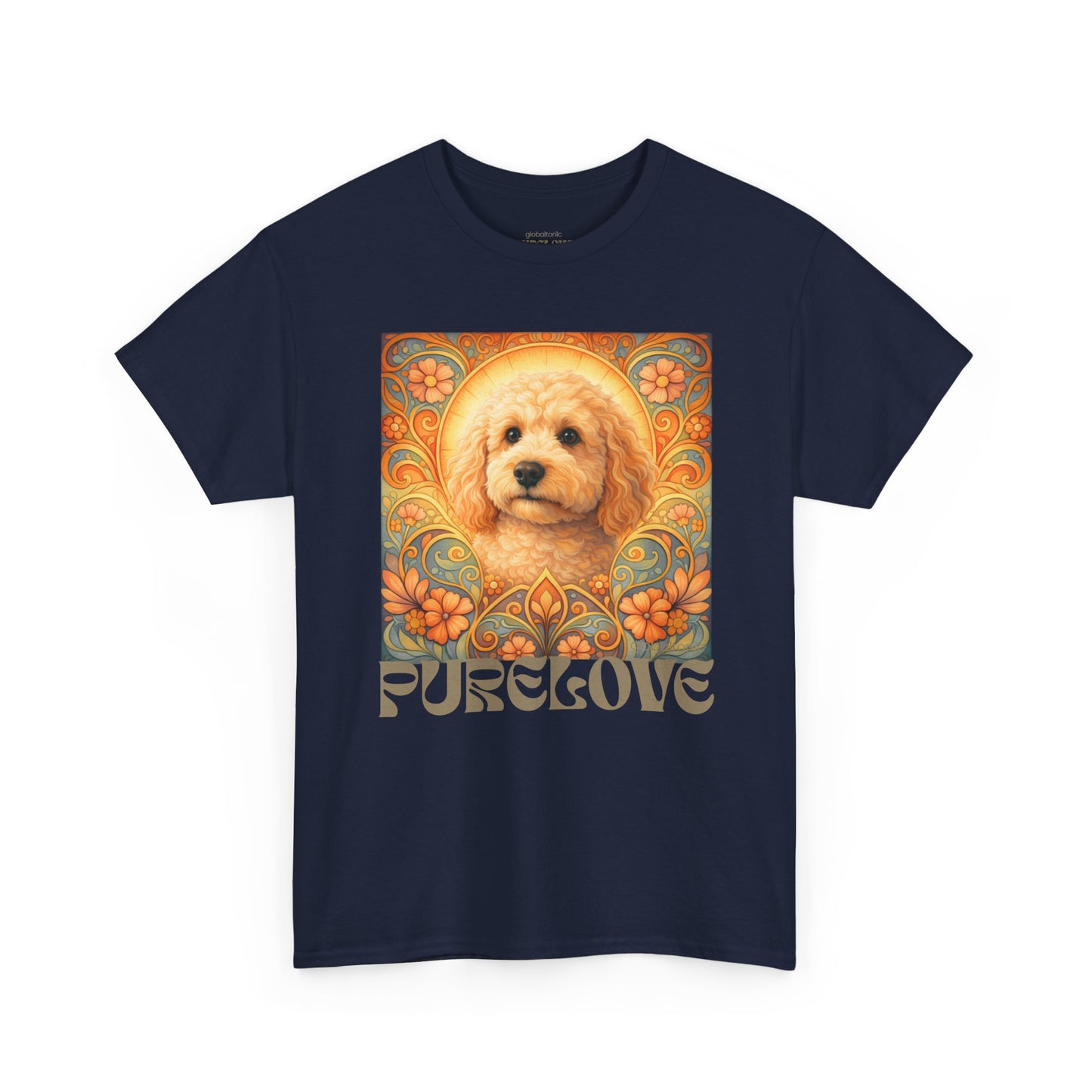 Goldendoodle (Groodle) Vintage Graphic T-Shirt – Unisex Cotton Tee for Dog Lovers