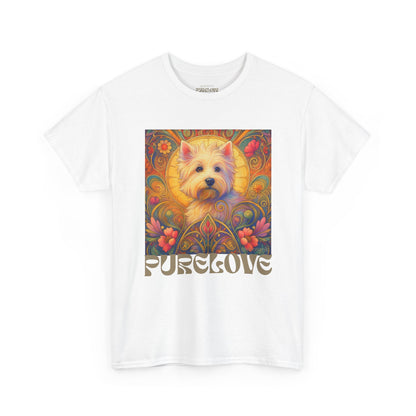West Highland Terrier (Westie) Vintage Graphic T-Shirt – Unisex Cotton Tee for Dog Lovers