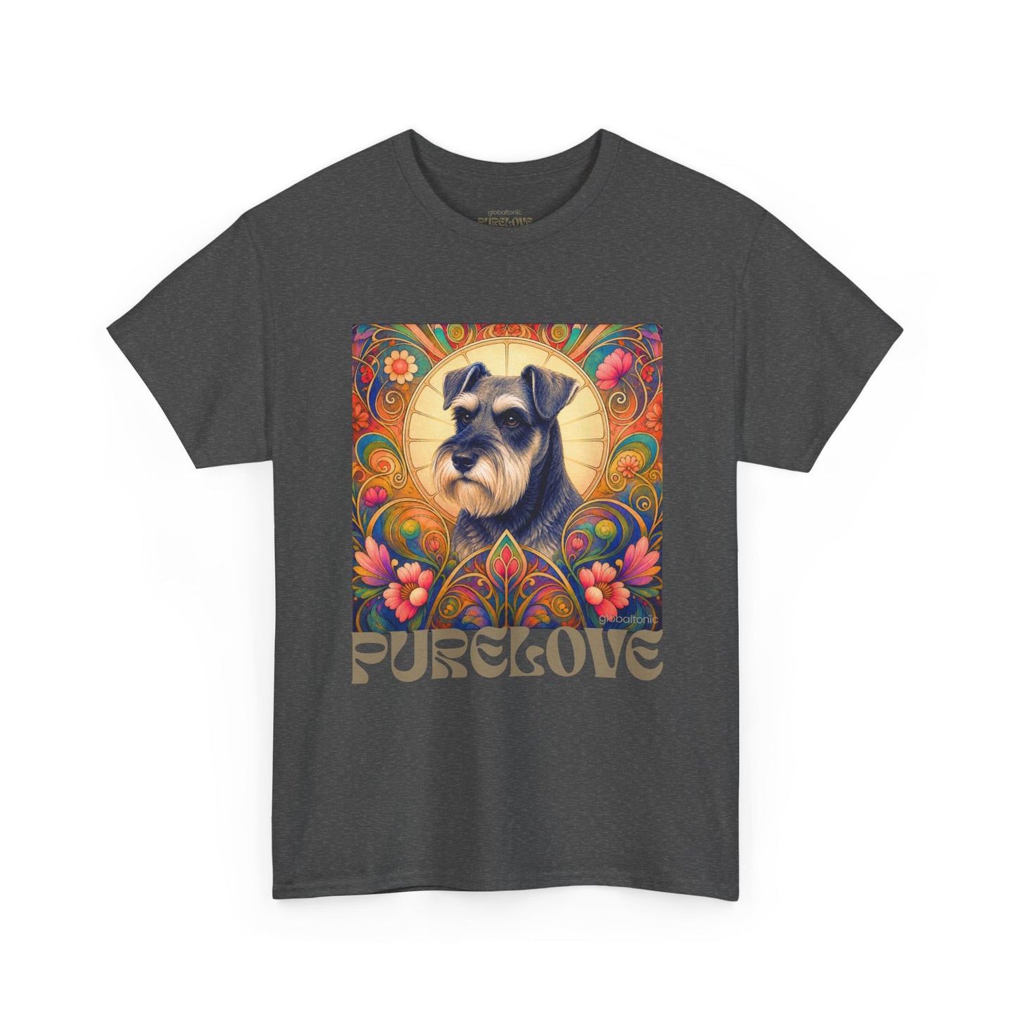 Schnauzer Vintage Graphic T-Shirt – Unisex Cotton Tee for Dog Lovers