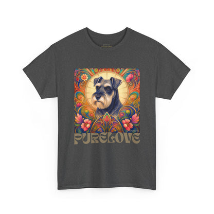 Schnauzer Vintage Graphic T-Shirt – Unisex Cotton Tee for Dog Lovers