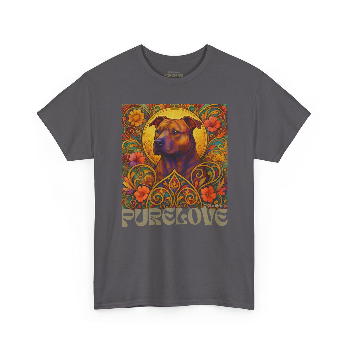 Staffy (Staffordshire) Bull Terrier Vintage Graphic T-Shirt – Unisex Cotton Tee for Dog Lovers
