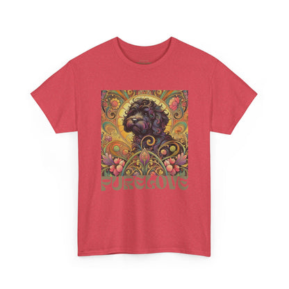 Black Cavapoo (Cavoodle) Vintage Graphic T-Shirt – Unisex Cotton Tee for Dog Lovers