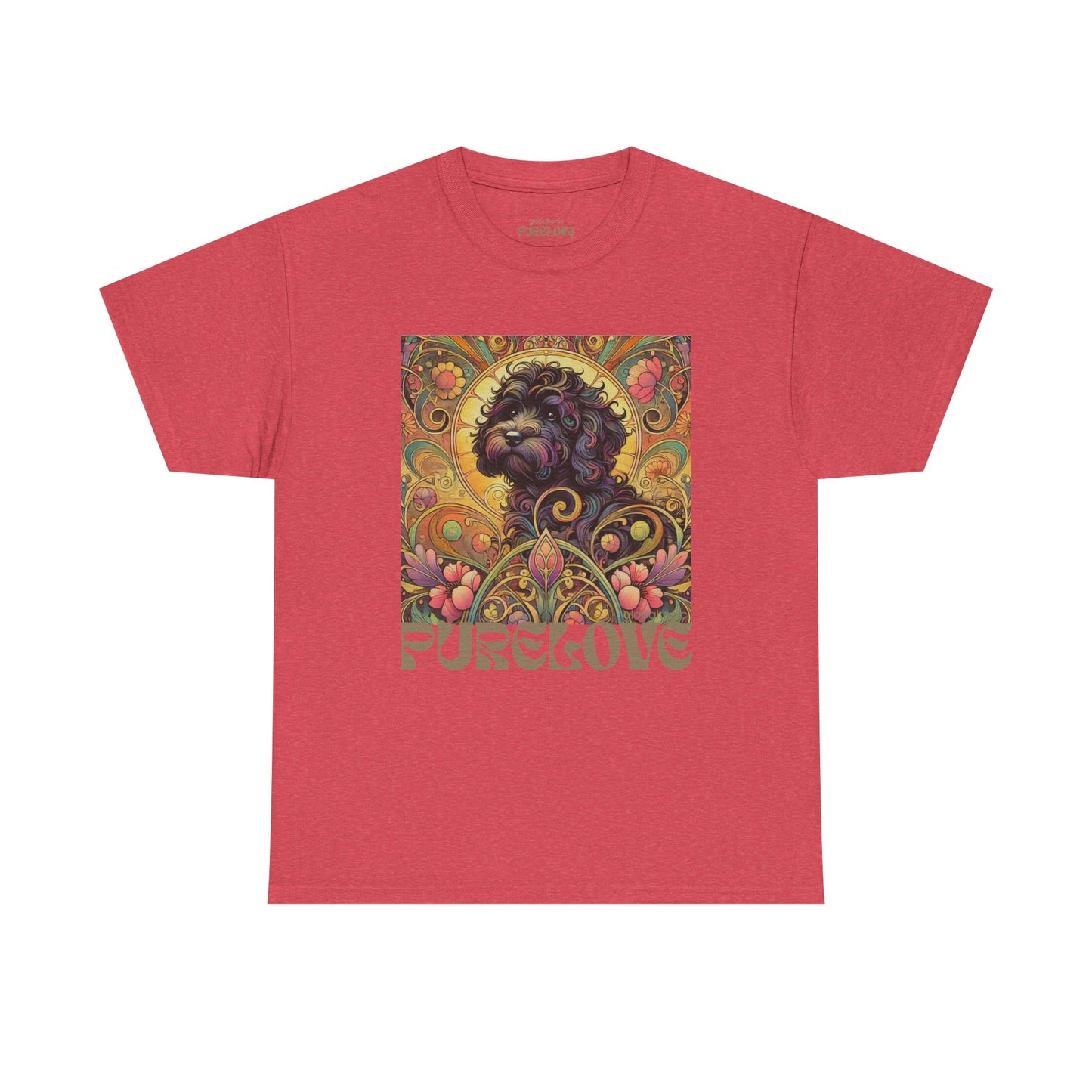 Black Cavapoo (Cavoodle) Vintage Graphic T-Shirt – Unisex Cotton Tee for Dog Lovers