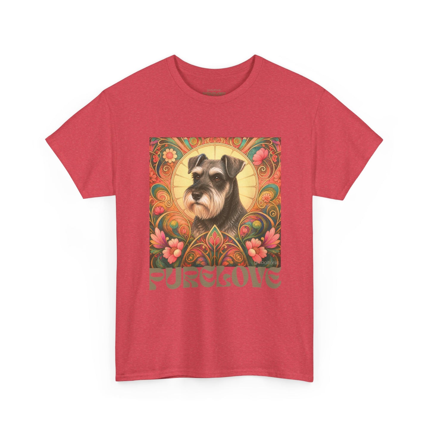 Schnauzer Vintage Graphic T-Shirt – Unisex Cotton Tee for Dog Lovers