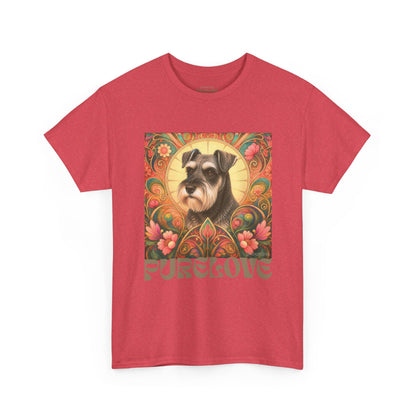 Schnauzer Vintage Graphic T-Shirt – Unisex Cotton Tee for Dog Lovers