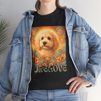 Goldendoodle (Groodle) Vintage Graphic T-Shirt – Unisex Cotton Tee for Dog Lovers