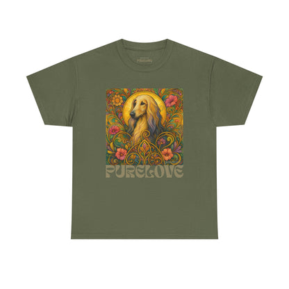 Afghan Vintage Graphic T-Shirt – Unisex Cotton Tee for Dog Lovers