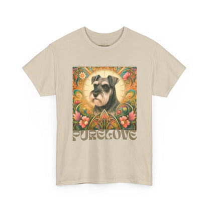 Schnauzer Vintage Graphic T-Shirt – Unisex Cotton Tee for Dog Lovers