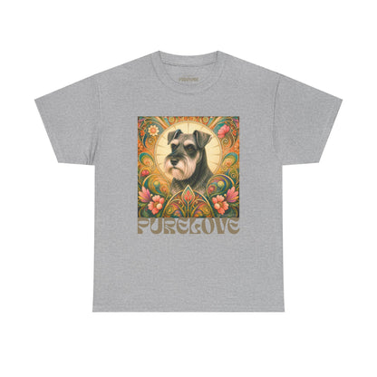 Schnauzer Vintage Graphic T-Shirt – Unisex Cotton Tee for Dog Lovers