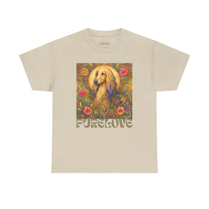 Afghan Vintage Graphic T-Shirt – Unisex Cotton Tee for Dog Lovers