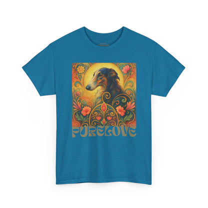 Borzoi Vintage Graphic T-Shirt – Unisex Cotton Tee for Dog Lovers