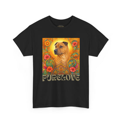 Shar Pei Vintage Graphic T-Shirt – Unisex Cotton Tee for Dog Lovers
