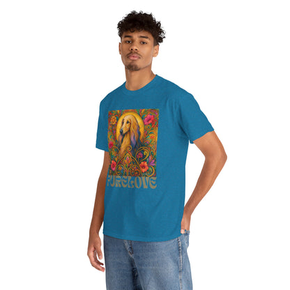 Afghan Vintage Graphic T-Shirt – Unisex Cotton Tee for Dog Lovers