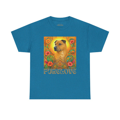 Shar Pei Vintage Graphic T-Shirt – Unisex Cotton Tee for Dog Lovers