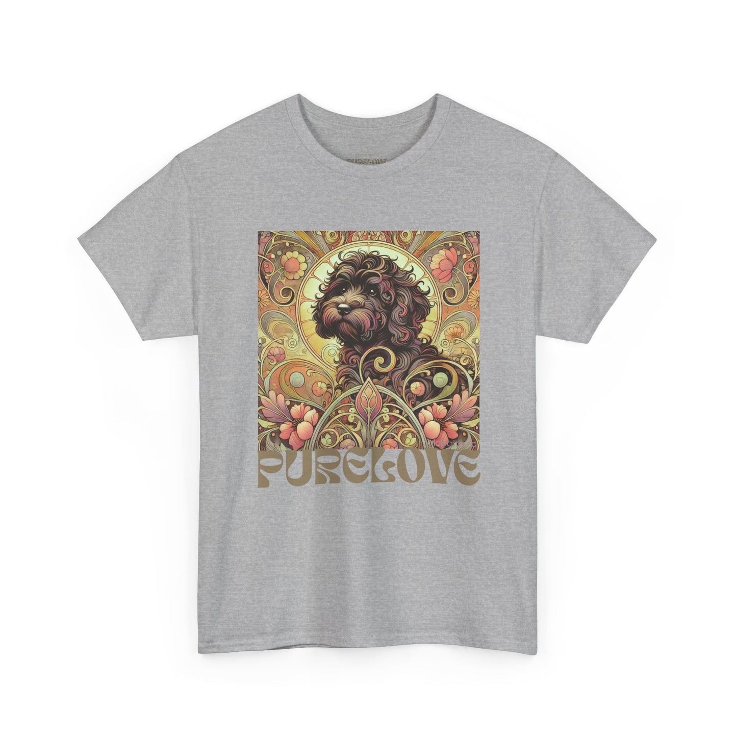 Black Cavapoo (Cavoodle) Vintage Graphic T-Shirt – Unisex Cotton Tee for Dog Lovers