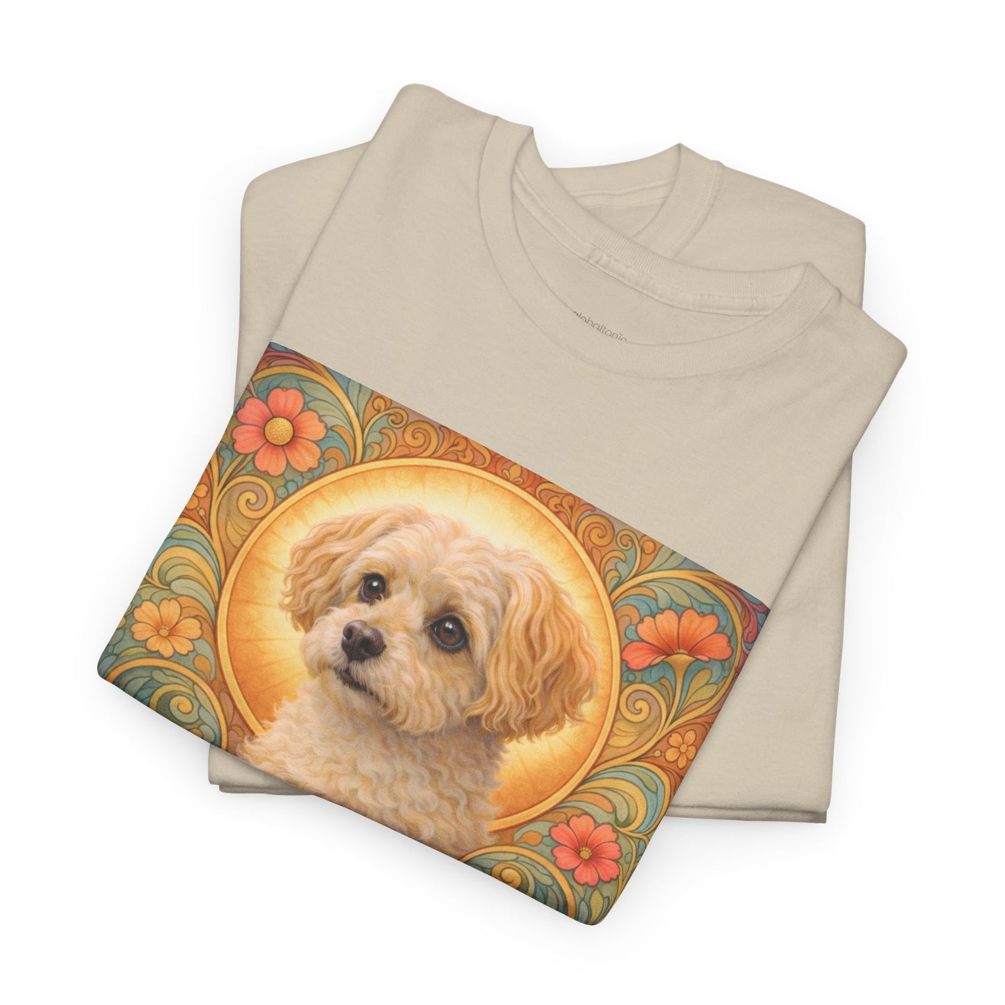 Foxypoo (Foodle) Vintage Graphic T-Shirt – Unisex Cotton Tee for Dog Lovers