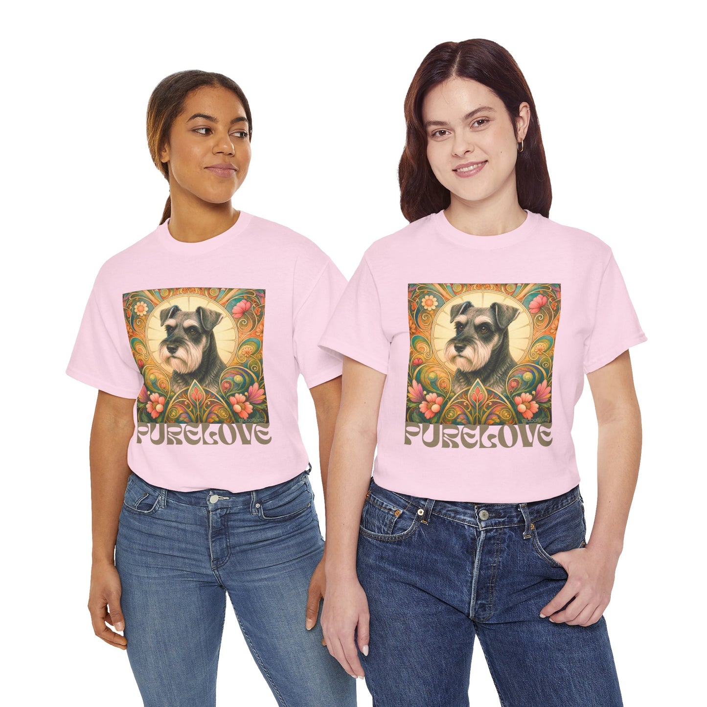 Schnauzer Vintage Graphic T-Shirt – Unisex Cotton Tee for Dog Lovers