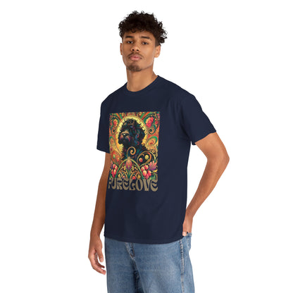 Black Cavapoo (Cavoodle) Vintage Graphic T-Shirt – Unisex Cotton Tee for Dog Lovers