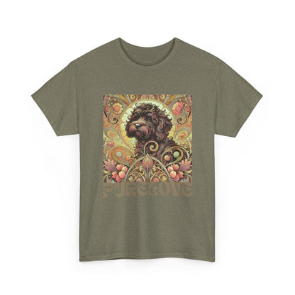Black Cavapoo (Cavoodle) Vintage Graphic T-Shirt – Unisex Cotton Tee for Dog Lovers
