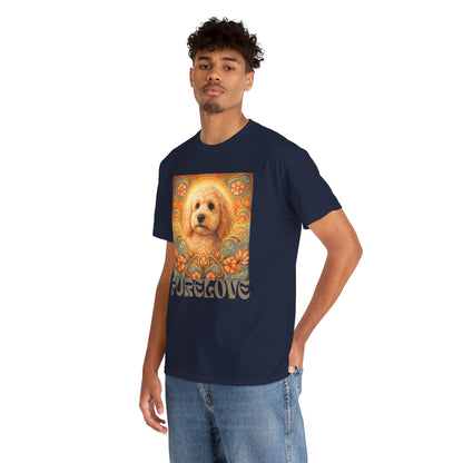 Goldendoodle (Groodle) Vintage Graphic T-Shirt – Unisex Cotton Tee for Dog Lovers