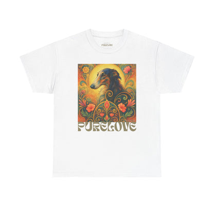 Borzoi Vintage Graphic T-Shirt – Unisex Cotton Tee for Dog Lovers