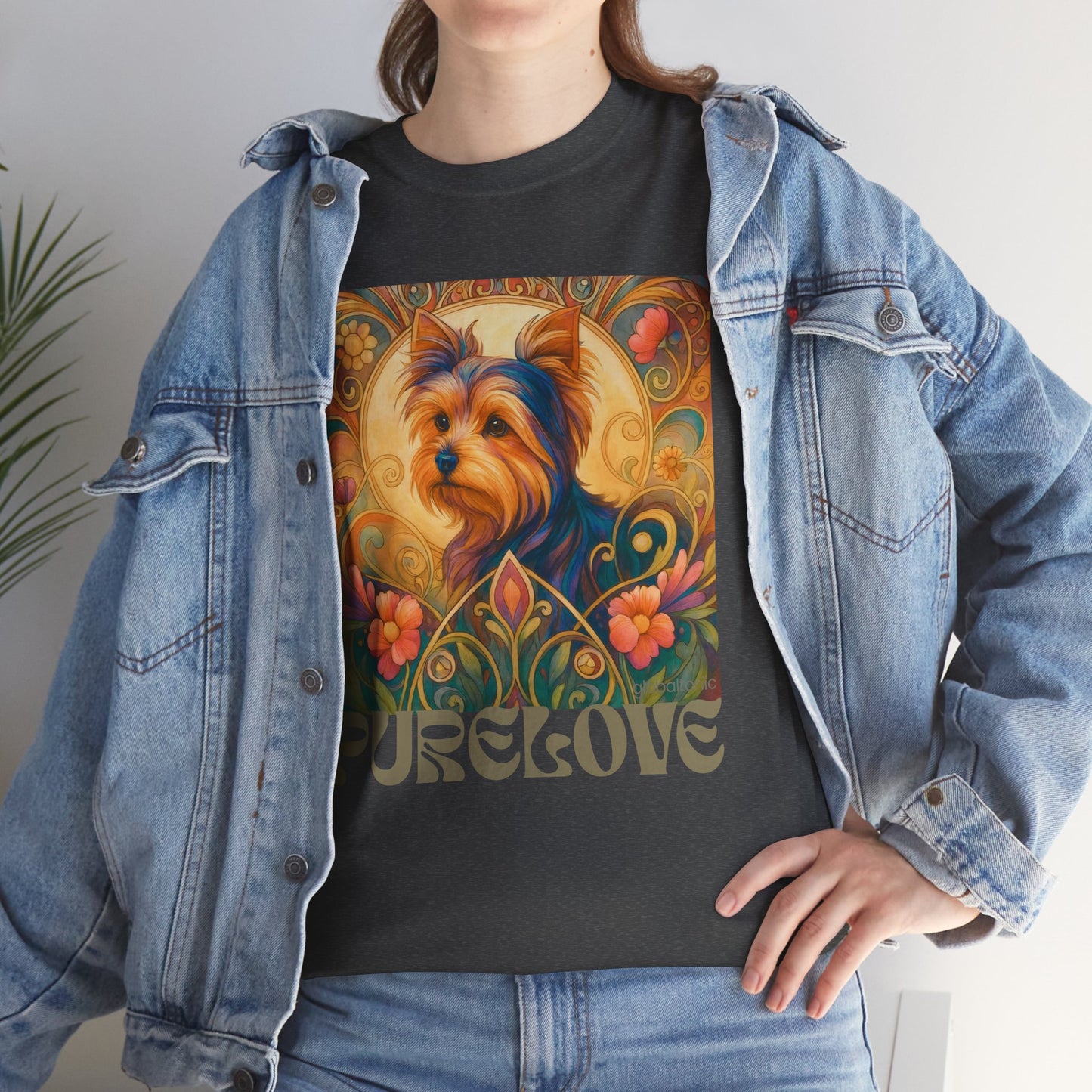 Australian Terrier Vintage Graphic T-Shirt – Unisex Cotton Tee for Dog Lovers