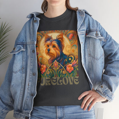 Australian Terrier Vintage Graphic T-Shirt – Unisex Cotton Tee for Dog Lovers