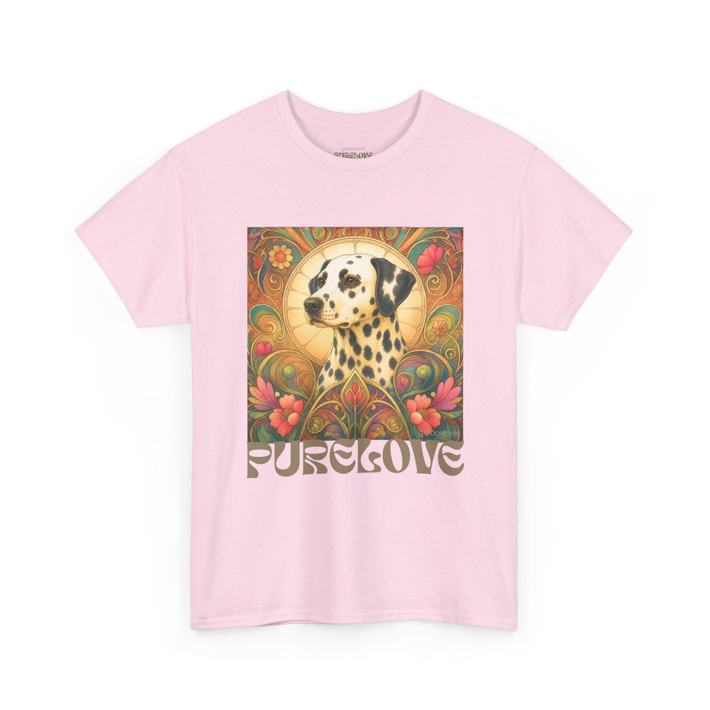 Dalmatian Vintage Graphic T-Shirt – Unisex Cotton Tee for Dog Lovers