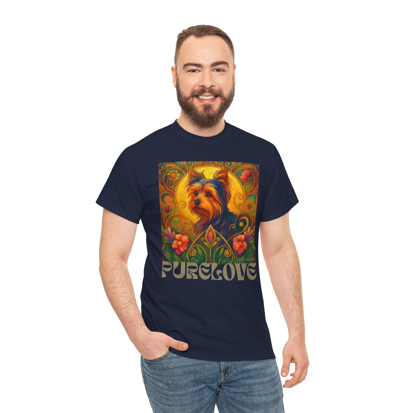 Australian Terrier Vintage Graphic T-Shirt – Unisex Cotton Tee for Dog Lovers