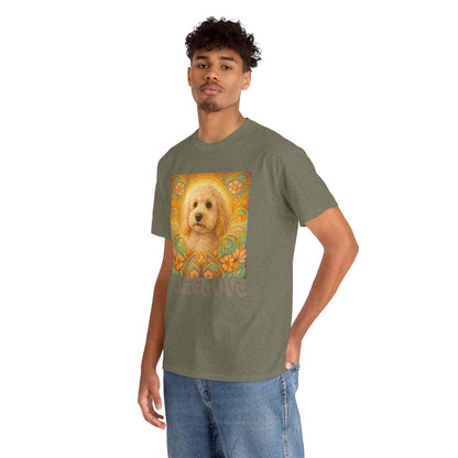 Goldendoodle (Groodle) Vintage Graphic T-Shirt – Unisex Cotton Tee for Dog Lovers