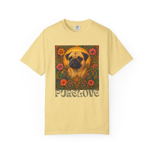 Pug Vintage Graphic T-Shirt – Unisex Cotton Tee for Dog Lovers