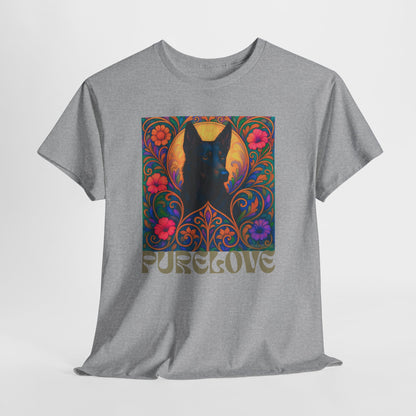 Black Kelpie Vintage Graphic T-Shirt – Unisex Cotton Tee for Dog Lovers