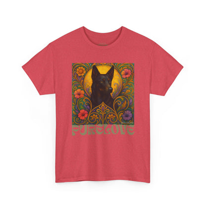 Black Kelpie Vintage Graphic T-Shirt – Unisex Cotton Tee for Dog Lovers