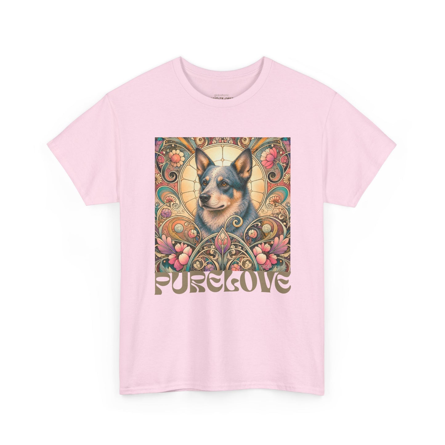 Australian Blue Heeler Vintage Graphic T-Shirt – Unisex Cotton Tee for Dog Lovers